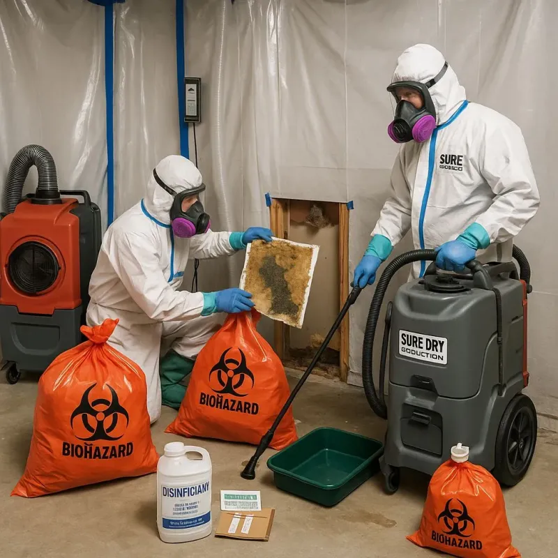 Contaminated Water Handling Protocols process in Great Neck Gardens, NY