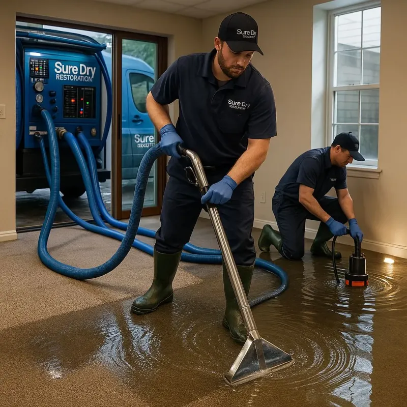 Water Extraction and Removal process in Great Neck Gardens, NY